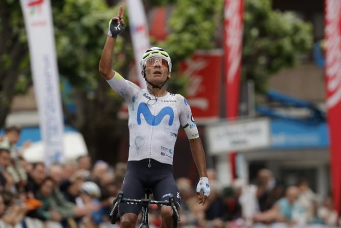 Soberbio triunfo de etapa de Nairo Quintana imagen de la publicación