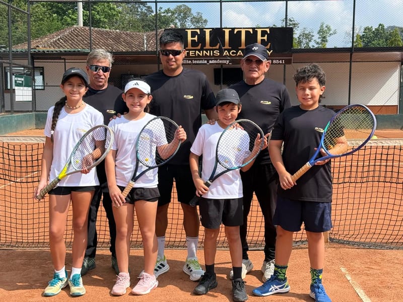 Elite Tennis Club realizó clínica de alto rendimiento imagen de la publicación