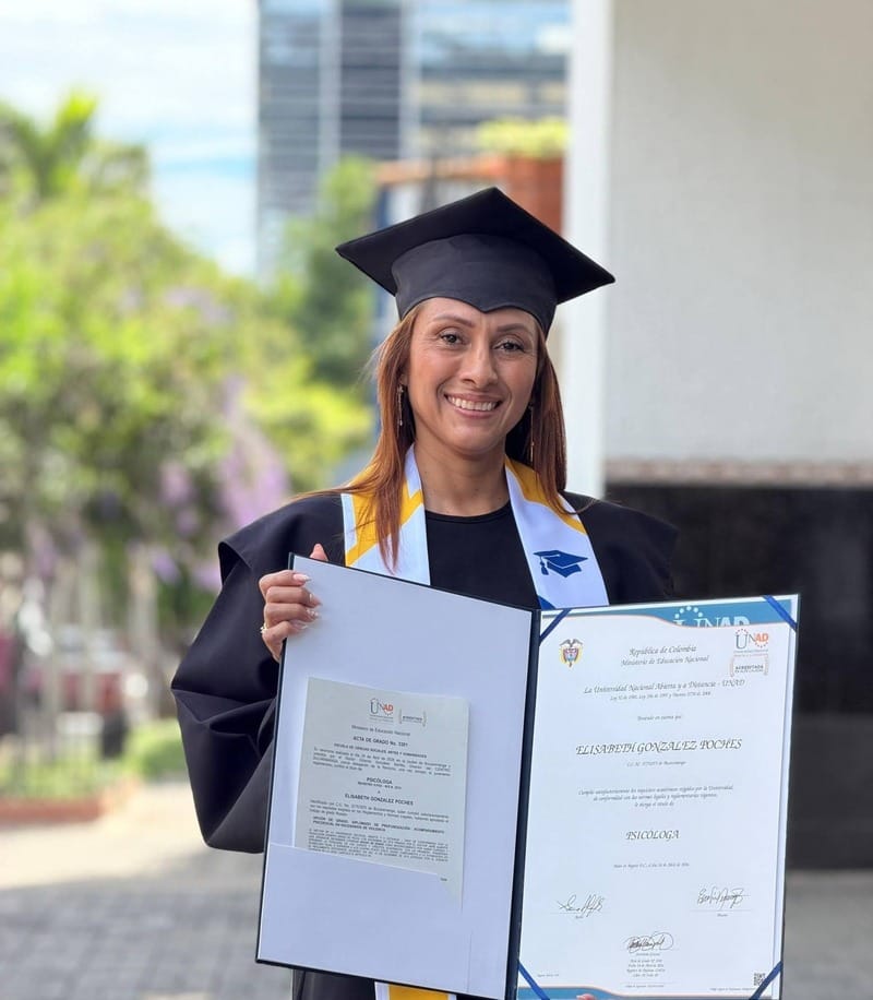 Grado profesional en Psicología Elisabeth González Poches imagen de la publicación