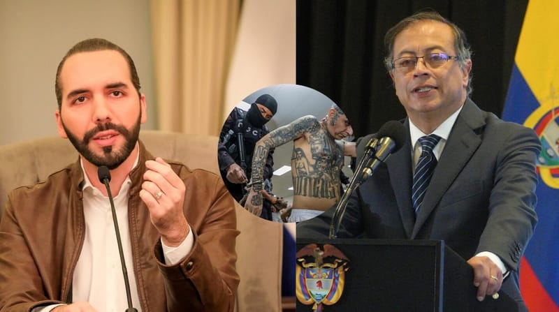 Bukele propone enviar presos salvadoreños a Colombia imagen de la publicación