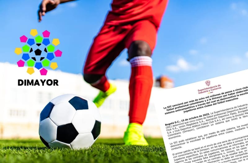 Se suspende sanción millonaria a clubes colombianos imagen de la publicación