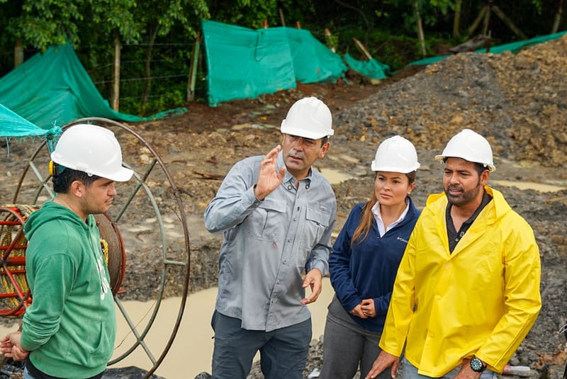 Gigantesca inversión en obras de la represa del TOPOCORO  adelanta gobernación de Santander imagen de la publicación