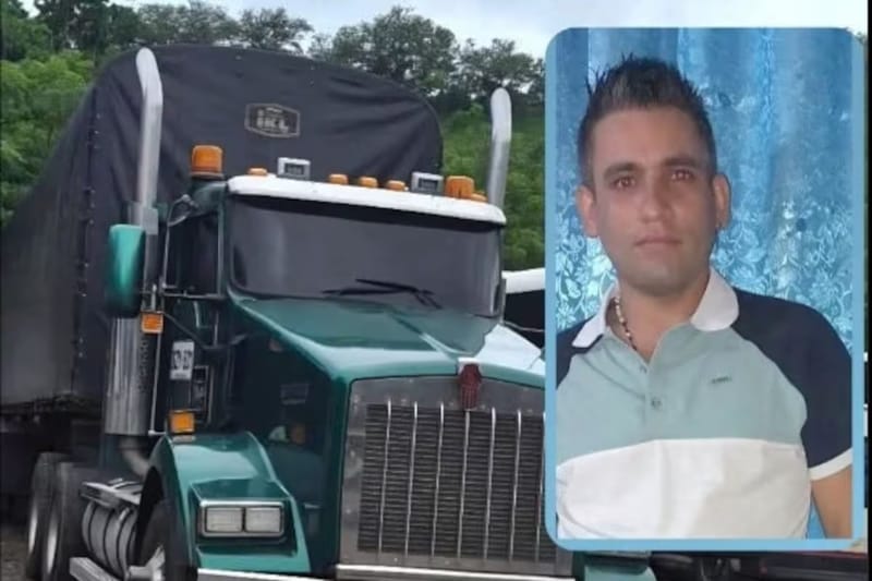 Conductor santandereano falleció mientras hacía una pausa en su ruta en Antioquia imagen de la publicación