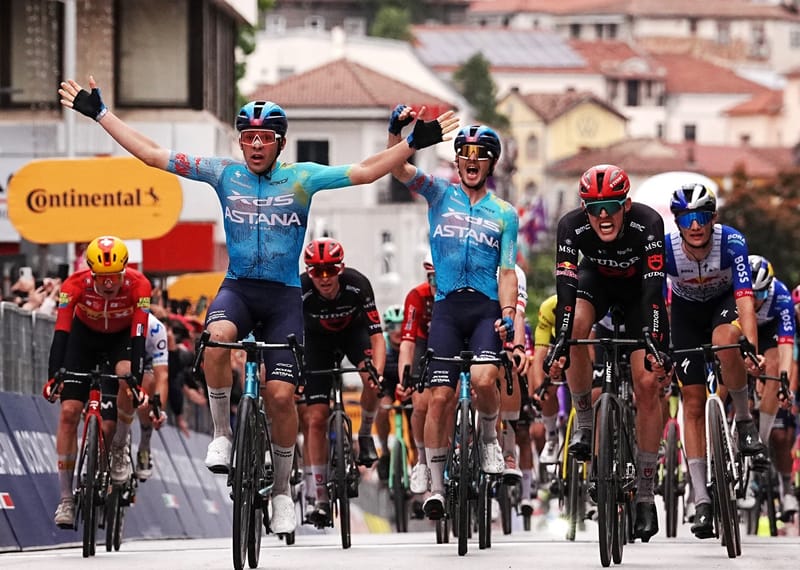 Thomas Silva ganador de la segunda jornada en la ‘Corsa Rosa’ imagen de la publicación
