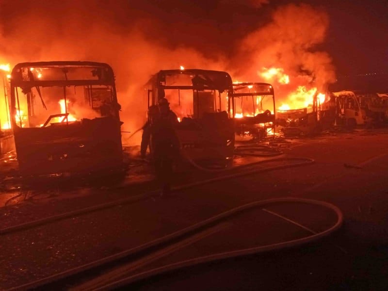 Veeduría ciudadana exige respuestas por buses incendiados y cuestiona el manejo de Metrolínea imagen de la publicación