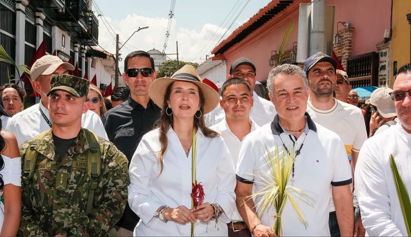 Santander recibe este sábado a Paloma Valencia imagen de la publicación