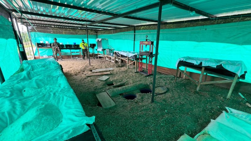 Ejército descubre “búnker” de cocaína del ELN oculto bajo una falsa granja en Sur del Cesar imagen de la publicación