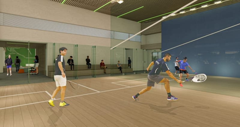 Canchas de squash en Acrópolis esperan que les enciendan la luz imagen de la publicación
