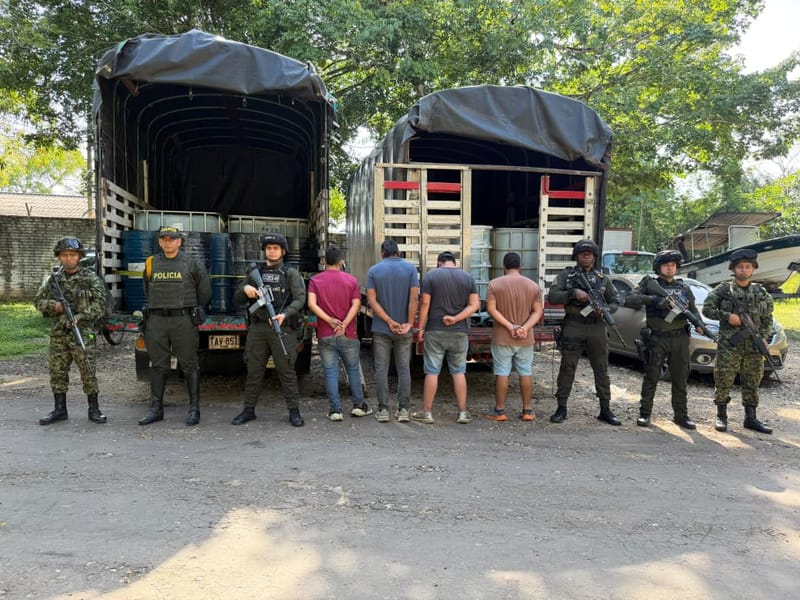 Le cerraron 'el chorro' a ladrones de combustibles en Santander imagen de la publicación