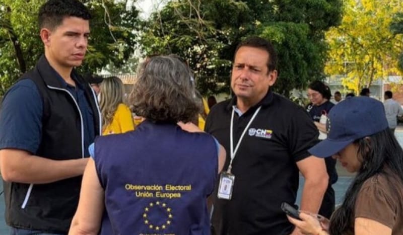 Numerosa presencia de observadores internacionales en la elección Presidencial de Colombia imagen de la publicación