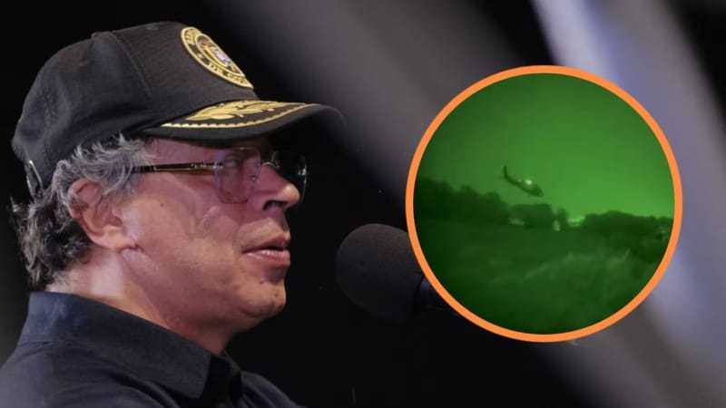 Presidente Gustavo Petro confirmó bombardeo al comando central del ELN imagen de la publicación