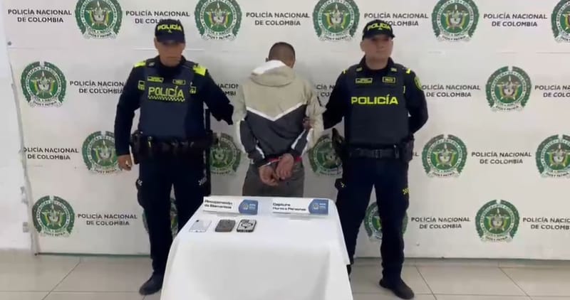 Comunidad en el centro de Bucaramanga golpeó a presunto ladrón extranjero antes de ser capturado imagen de la publicación